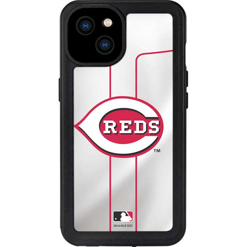 MLB Cincinnati Reds Home Jersey iPhone 15 Plus Waterproof Case