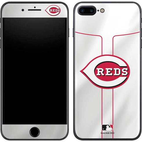MLB Cincinnati Reds Home Jersey iPhone 8 Plus Skin