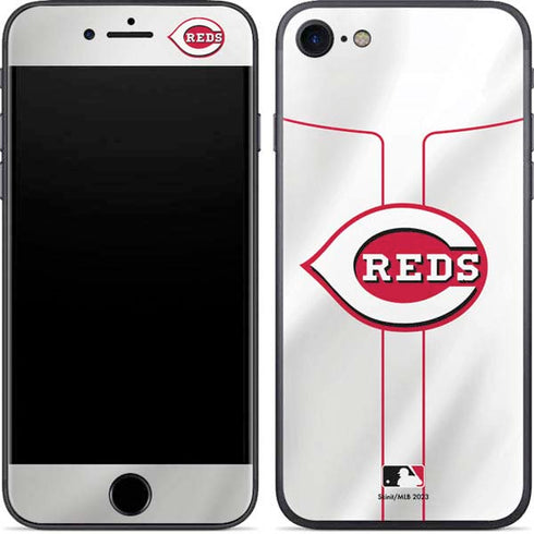 MLB Cincinnati Reds Home Jersey iPhone 8 Skin