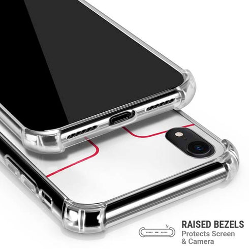 MLB Cincinnati Reds Home Jersey iPhone XR Clear Case