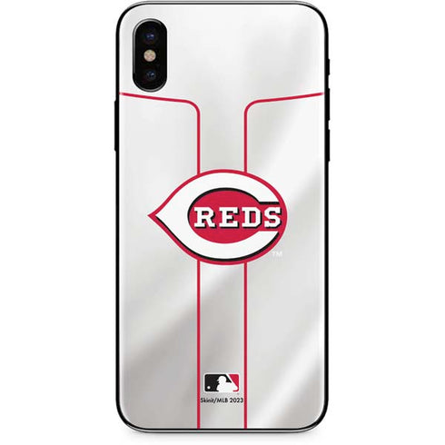 MLB Cincinnati Reds Home Jersey iPhone XS Max Skin