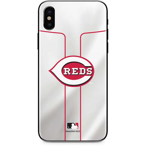 MLB Cincinnati Reds Home Jersey iPhone XS Skin