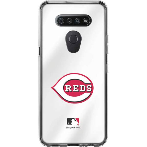 MLB Cincinnati Reds Home Jersey LG K51/Q51 Clear Case