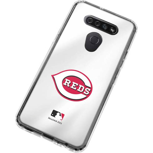 MLB Cincinnati Reds Home Jersey LG K51/Q51 Clear Case