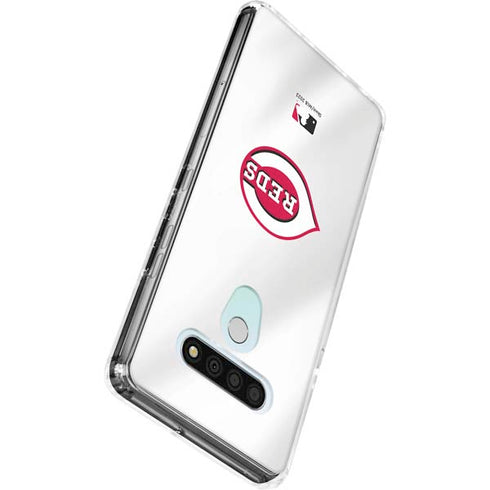 MLB Cincinnati Reds Home Jersey LG Stylo 6 Clear Case