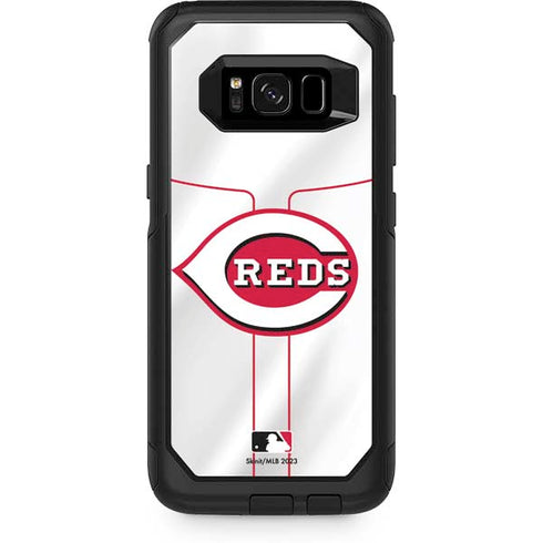 MLB Cincinnati Reds Home Jersey Otterbox Commuter Galaxy Skin