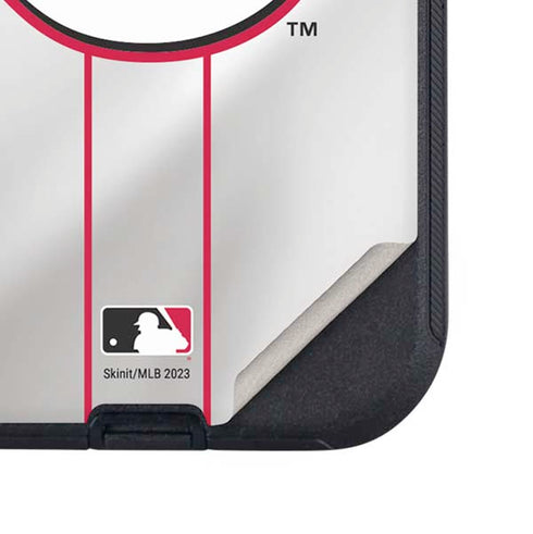 MLB Cincinnati Reds Home Jersey Otterbox Defender iPhone Skin