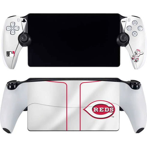 MLB Cincinnati Reds Home Jersey PlayStation Portal Remote Player Skin