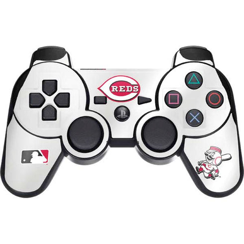 MLB Cincinnati Reds Home Jersey PS3 Dual Shock wireless controller Skin