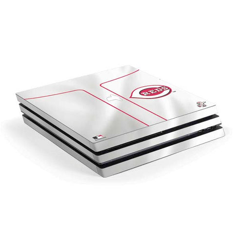 MLB Cincinnati Reds Home Jersey PS4 Pro Console Skin