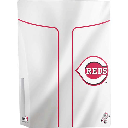 MLB Cincinnati Reds Home Jersey PS5 Console Skin