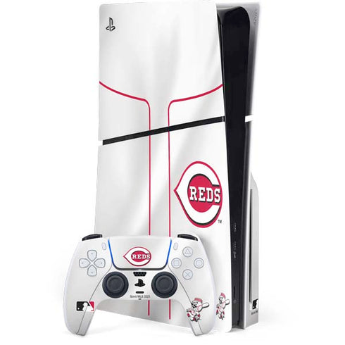 MLB Cincinnati Reds Home Jersey PS5 Slim Disk Bundle Skin