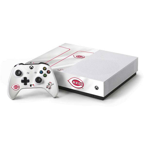 MLB Cincinnati Reds Home Jersey Xbox One S All-Digital Edition Bundle Skin