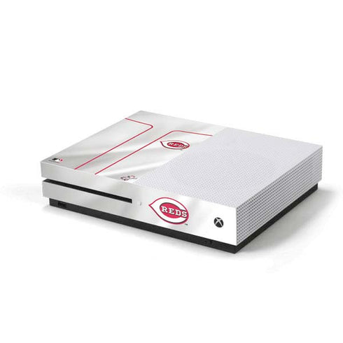 MLB Cincinnati Reds Home Jersey Xbox One S Console Skin