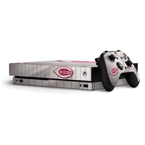 MLB Cincinnati Reds Home Jersey Xbox One X Bundle Skin