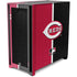 MLB Cincinnati Reds Split Corsair 4000D Tempered Glass Mid-Tower ATX Case Skin
