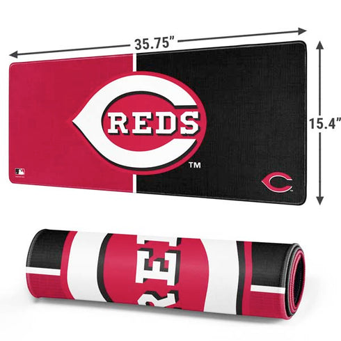 MLB Cincinnati Reds Split Gaming Mouse Pad