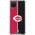 MLB Cincinnati Reds Split Galaxy A12 Clear Case