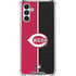 MLB Cincinnati Reds Split Galaxy A13 5G Clear Case