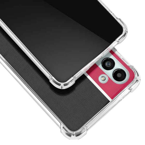 MLB Cincinnati Reds Split Galaxy A13 5G Clear Case