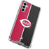 MLB Cincinnati Reds Split Galaxy A14 5G Clear Case