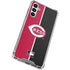 MLB Cincinnati Reds Split Galaxy A15 5G Clear Case