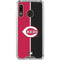 MLB Cincinnati Reds Split Galaxy A30 Clear Case