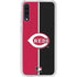 MLB Cincinnati Reds Split Galaxy A50 Clear Case