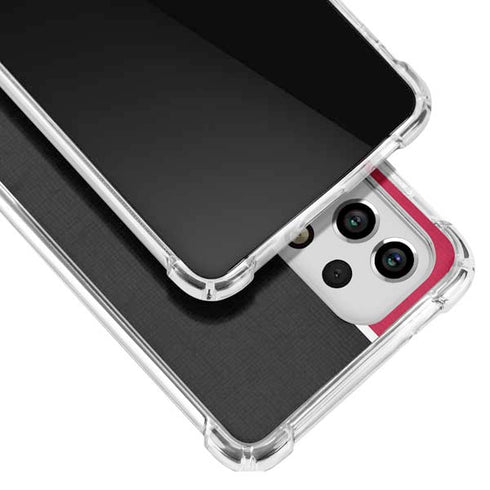 MLB Cincinnati Reds Split Galaxy A53 5G Clear Case