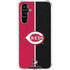 MLB Cincinnati Reds Split Galaxy A54 5G Clear Case