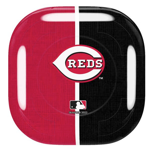 MLB Cincinnati Reds Split Galaxy Buds Pro Skin