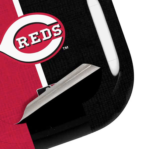 MLB Cincinnati Reds Split Galaxy Buds Pro Skin