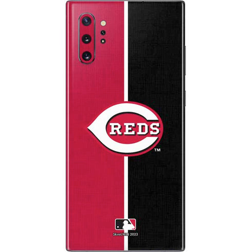 MLB Cincinnati Reds Split Galaxy Note 10 Plus Skin