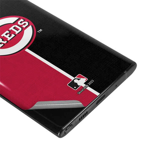 MLB Cincinnati Reds Split Galaxy Note 10 Plus Skin