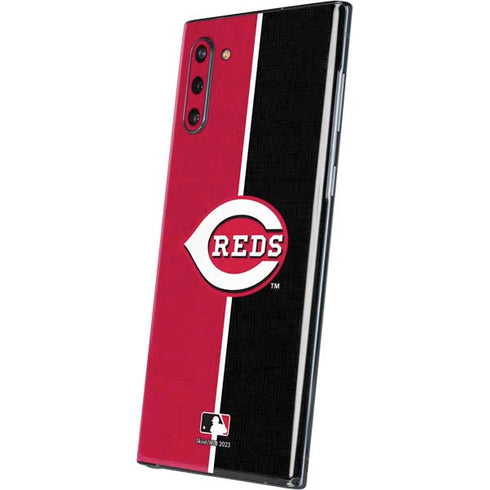 MLB Cincinnati Reds Split Galaxy Note 10 Skin