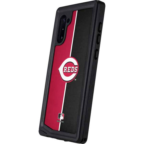 MLB Cincinnati Reds Split Galaxy Note 10 Waterproof Case