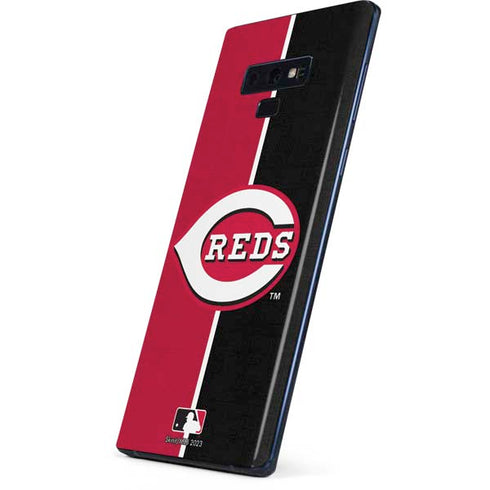 MLB Cincinnati Reds Split Galaxy Note 9 Skin