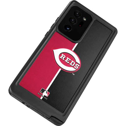 MLB Cincinnati Reds Split Galaxy Note20 Ultra 5G Waterproof Case