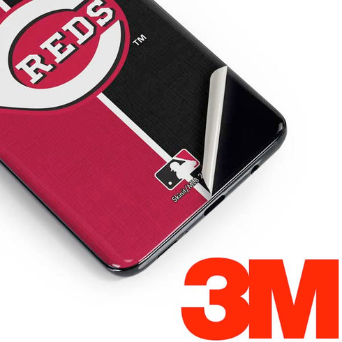 MLB Cincinnati Reds Split Galaxy S10 Plus Skin