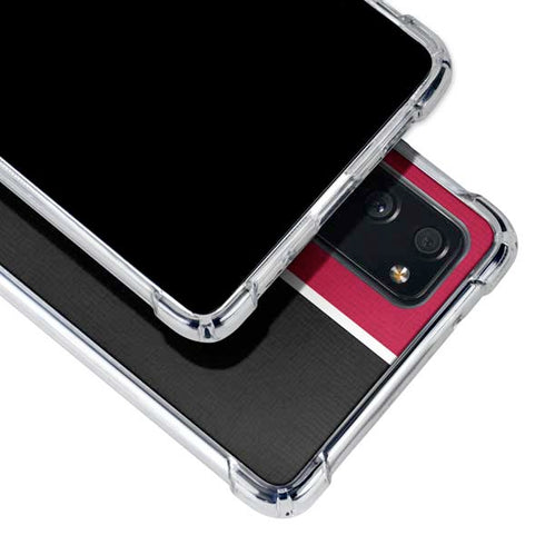 MLB Cincinnati Reds Split Galaxy S20 FE Clear Case