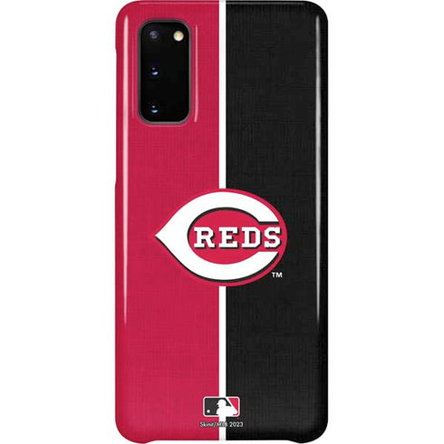 MLB Cincinnati Reds Split Galaxy S20 Lite Case
