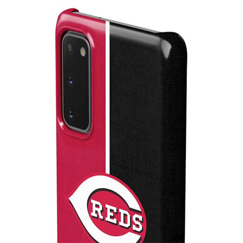 MLB Cincinnati Reds Split Galaxy S20 Lite Case
