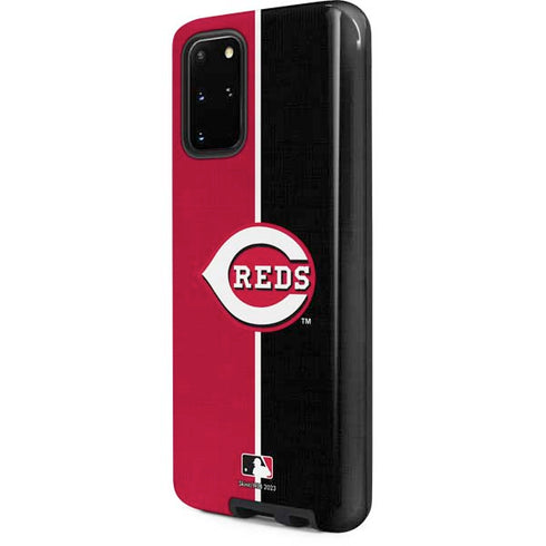 MLB Cincinnati Reds Split Galaxy S20 Plus Pro Case