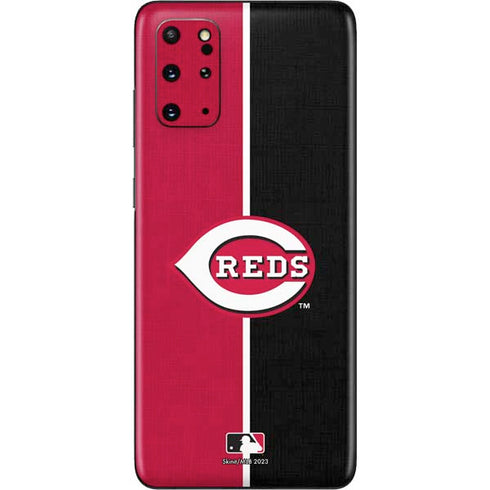 MLB Cincinnati Reds Split Galaxy S20 Plus Skin