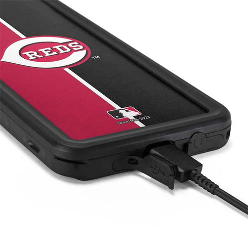 MLB Cincinnati Reds Split Galaxy S20 Plus Waterproof Case
