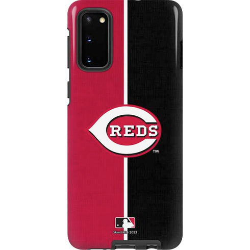 MLB Cincinnati Reds Split Galaxy S20 Pro Case