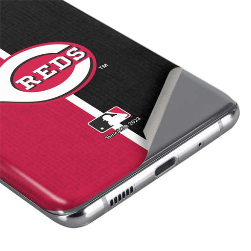 MLB Cincinnati Reds Split Galaxy S20 Ultra 5G Skin