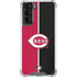 MLB Cincinnati Reds Split Galaxy S21 5G Clear Case