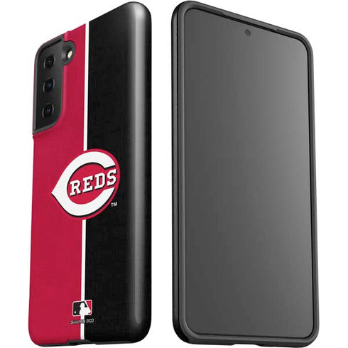 MLB Cincinnati Reds Split Galaxy S21 Plus 5G Pro Case
