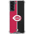 MLB Cincinnati Reds Split Galaxy S22 Clear Case